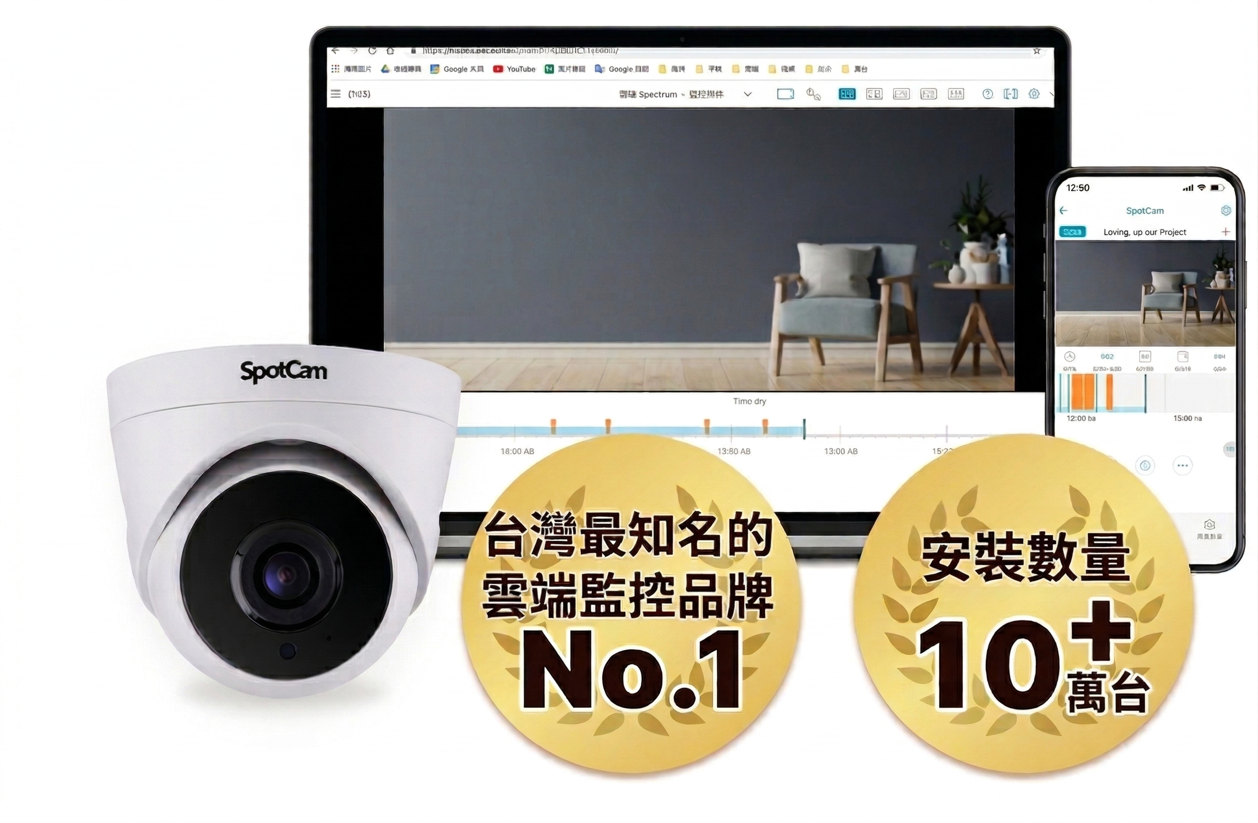 台灣最知名的雲端監控品牌 No.1